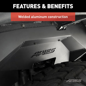 Aries 2500555 Fender Well Liner||||88||a1s2500555||2002170