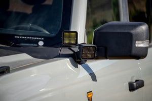 Dv8 Offroad Lbbr-08 Driving/ Fog Light Mounting Bracket||2021-2023-Ford-Bronco-A-Pillar-Dual-Light-Pod-Drop-Mounts_Installed-10.Jpg||95||dv8lbbr08||1627915