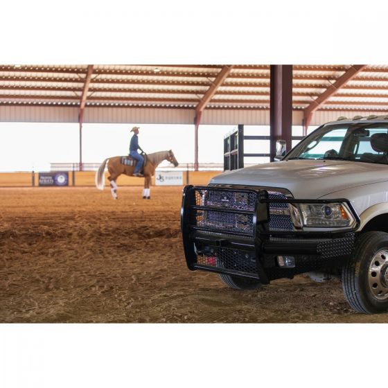 Product of Ranch Hand FBD101BLRS Legend Steel Powder Coated Bumper 
