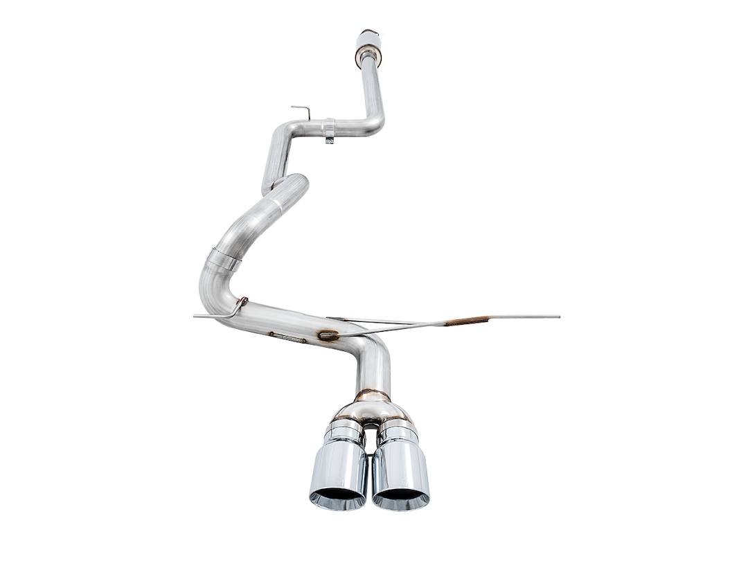 Product of AWE Tuning 3020-32034 Track Edition Cat-Back System Single Exhaust System Kit 