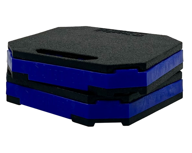 Snappad Stk2-Blue Trailer Stabilizer Jack Stand Pad||onwhite-Blue2pk.Png||85||sntk2blue||1745387