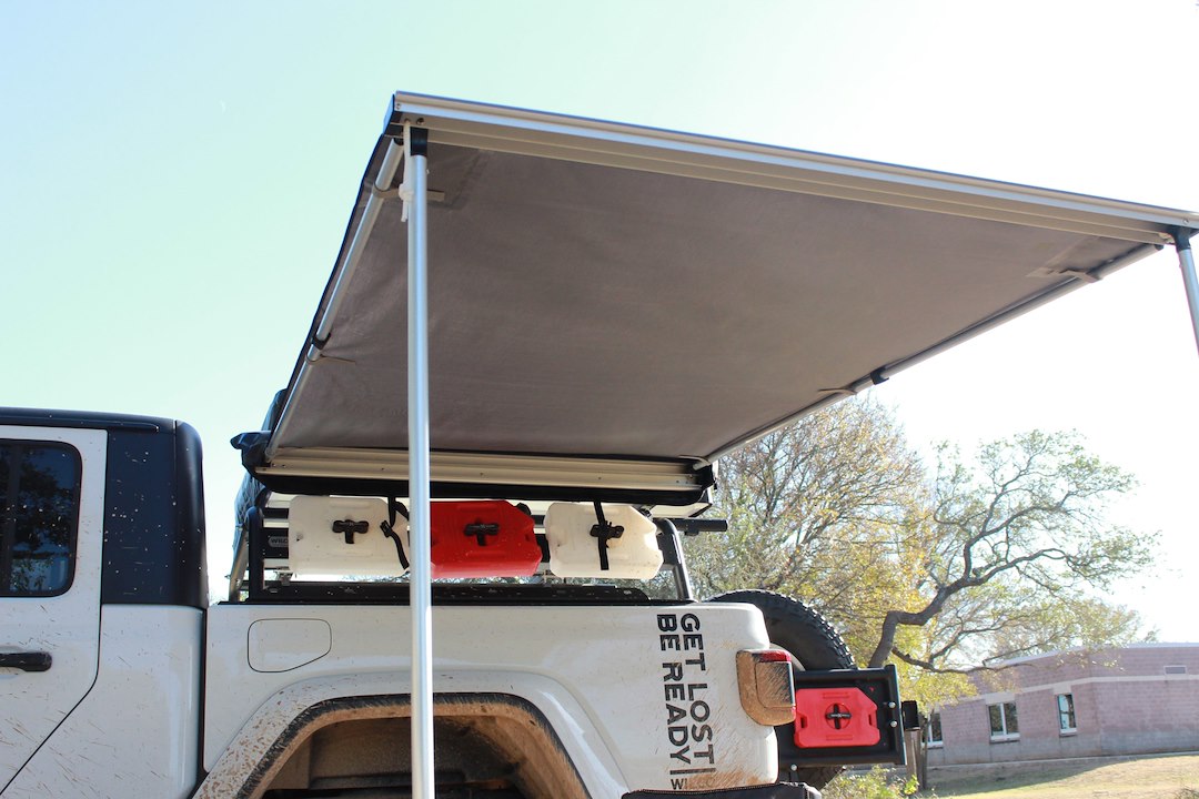 Product of WILCO Off-Road WILAWN72 SUV/Pickup Overlanding Manual Awning , Gray Solid 