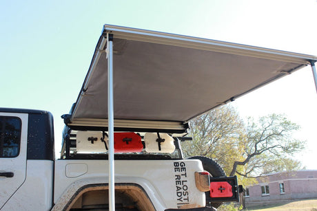Product of WILCO Off-Road WILAWN72 SUV/Pickup Overlanding Manual Awning , Gray Solid 