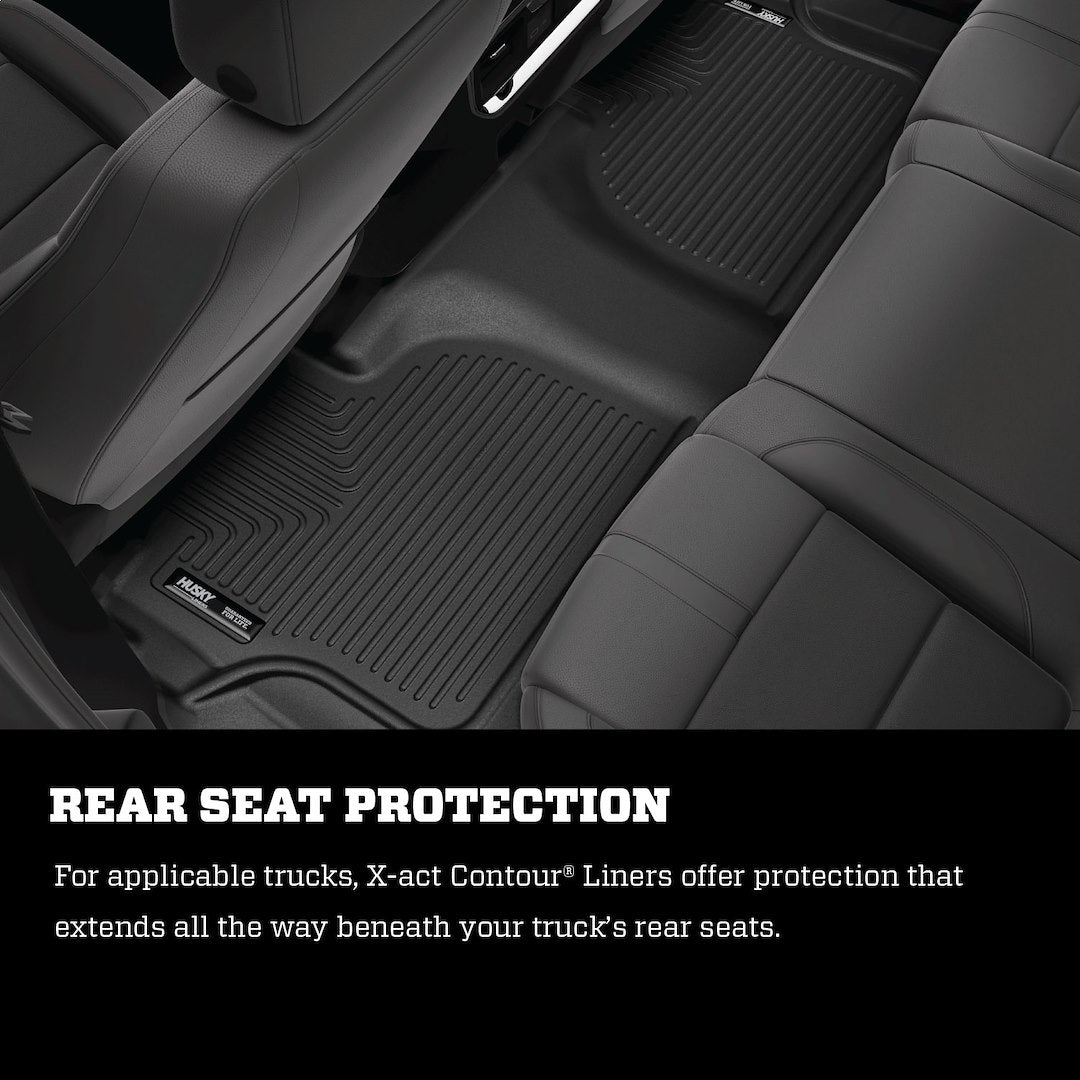 Product of Husky Liner X-act Contour™ 54861 Black Thermoplastic Elastomer (TPE) Floor Liner 