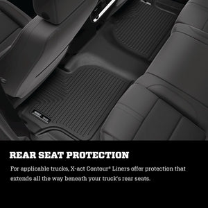 Product of Husky Liner X-act Contour™ 54861 Black Thermoplastic Elastomer (TPE) Floor Liner 