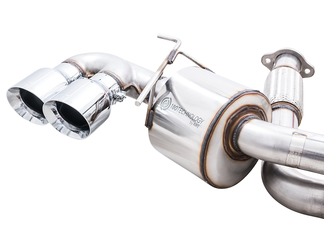 Product of AWE Tuning 3015-42151 Touring Edition Cat-Back System Dual Exhaust System Kit 