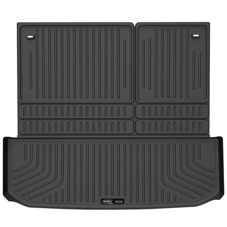 Product of Husky Liner 25701 Black Thermoplastic Olefin (TPO) To Back Of 3rd Row Seat Cargo Area Liner 
