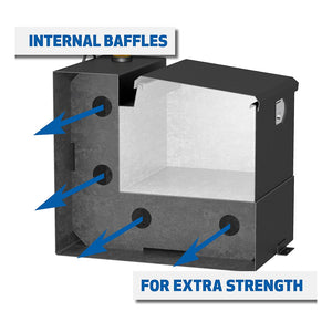 Product of UWS ST-100HH-CB-MB Diesel Liquid Transfer Tank 100 Gallon Rectangular 