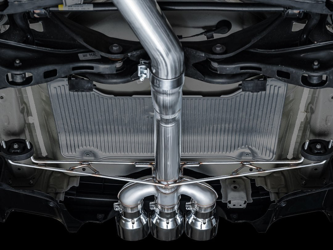 Product of AWE Tuning 3020-52335 Track Edition Cat-Back System Exhaust System Kit 