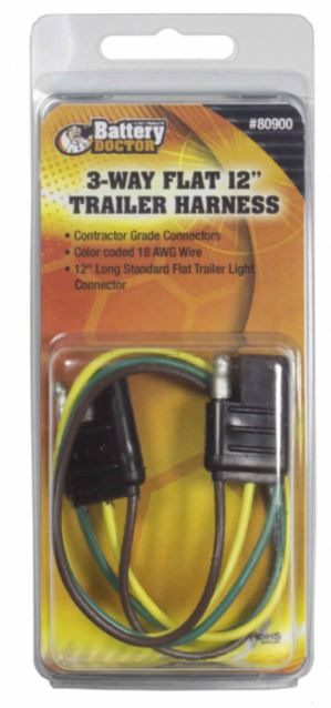 Product of WirthCo 80909 Vehicle End 4 Flat Trailer Wiring Connector 