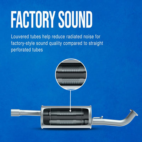Product of Walker Exhaust 18150 Tru-Fit Universal Steel Exhaust Muffler 