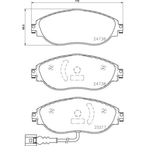 Brembo P85131x Brake Pad||p85131x_Drw.Jpg||88||brmp85131x||1755091