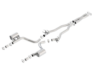 Product of Borla 140646 ATAK ® Series Cat Back System Dual Exhaust System Kit 
