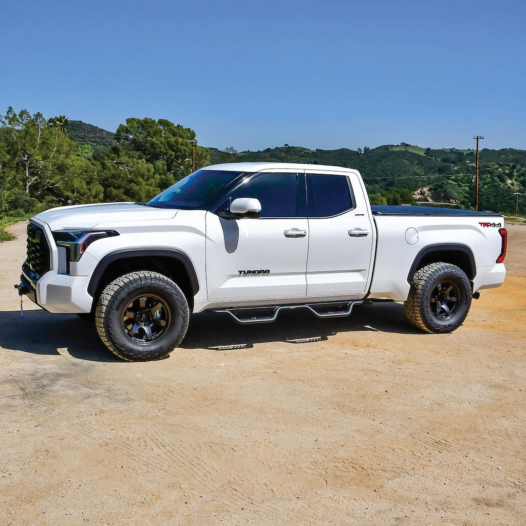 Product of Westin Automotive 20-14225 Outlaw Nerf Bar With Drop Down Steps 