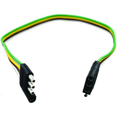 Product of Valterra A10-4405 Trailer/ Vehicle End 4 Flat Trailer Wiring Connector 