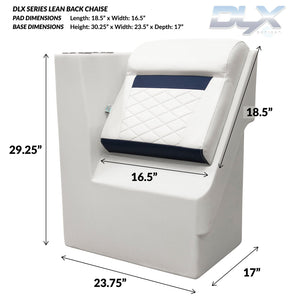 Wise Seating Dlx1305l-1904 Boat Seat||dlx1305l-1904dimsview.Jpg||92||w7zx1305l1904||1745709