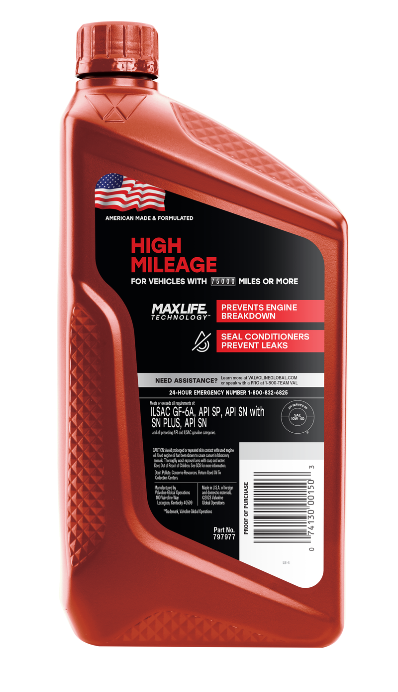 Product of Valvoline 797977 Oil