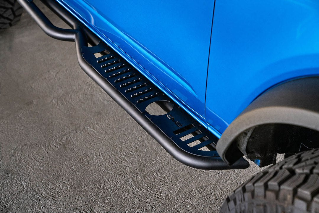 Product of DV8 Offroad SRBR-02 OE Plus Nerf Bar With Surface Steps 