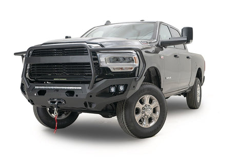 Product of Fab Fours DR19-X4450-1 Matrix Series Steel Powder Coated Bumper 