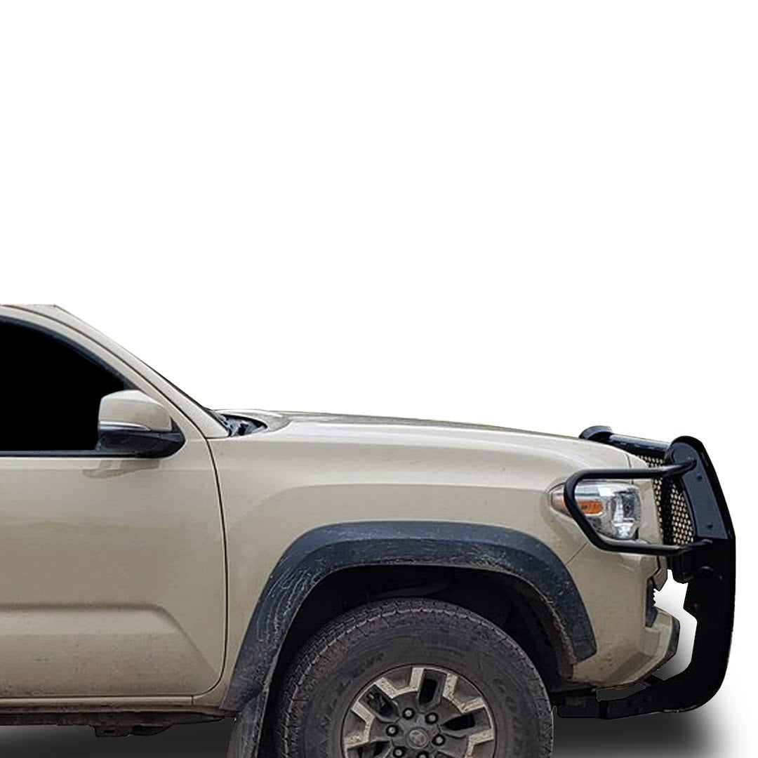 Product of Black Horse Offroad RU-TOTA16-B Grille Guard Modular Black Powder Coated 