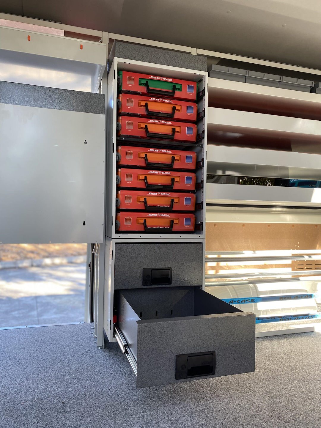 Rolacase Rack Rolacase Rckit40/21 Van Storage System Cabinet – PartsVia.com