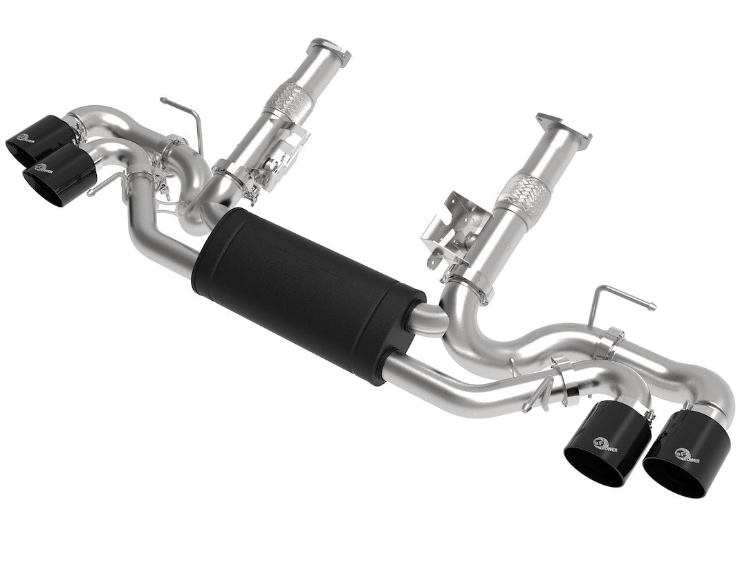 Product of Advanced FLOW Engineering 49-34127-B Mach Force XP Cat Back System Dual Exhaust System Kit 