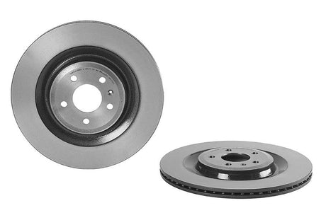 Product of Brembo 09C17011C02 Vented 1 Piece Brake Rotor 