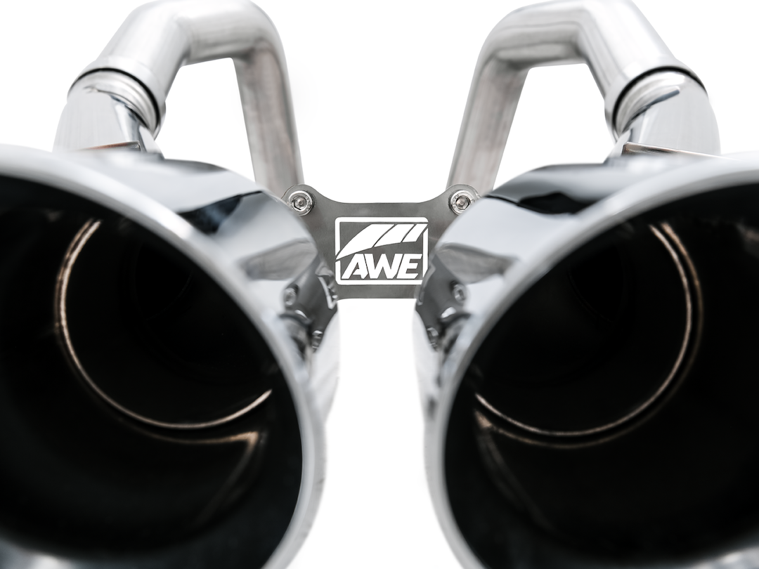 Product of AWE Tuning 3020-42073 Track Edition Axle-Back System Single Exhaust System Kit 