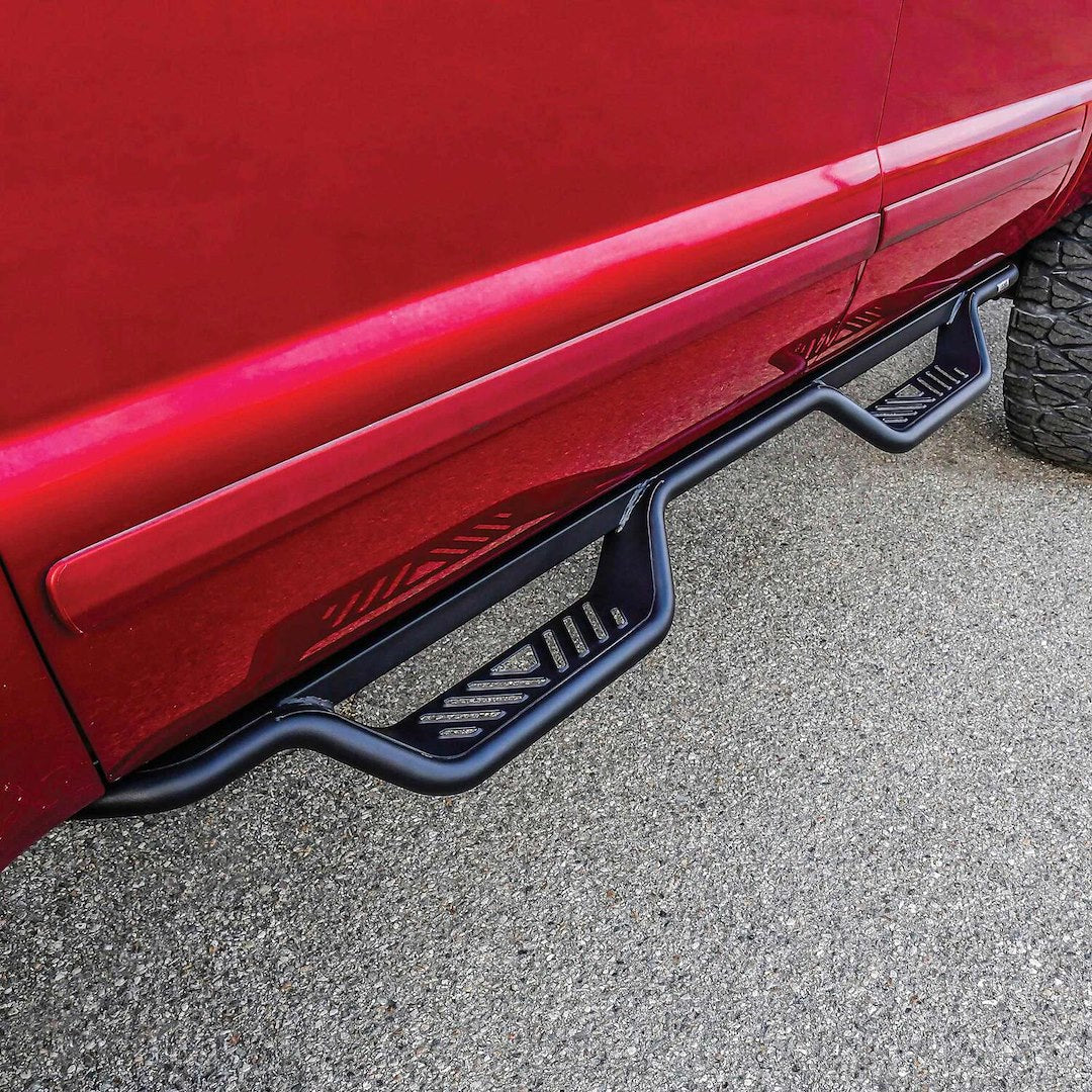 Product of Westin Automotive 20-11335 Outlaw Nerf Bar With Drop Down Steps 