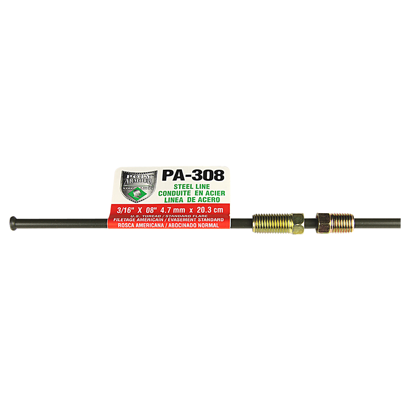 Product of American Grease Stick (AGS) PA-308 Steel Brake Line 