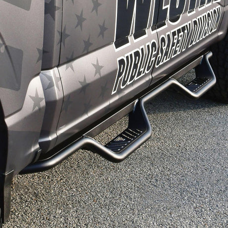 Product of Westin Automotive 20-13945 Outlaw Nerf Bar With Drop Down Steps 