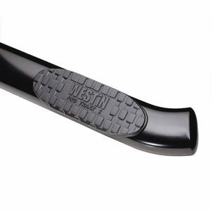 Product of Westin Automotive 21-534565 Black Powder Coated Oval Nerf Bar - Truck Wheel To Wheel 
