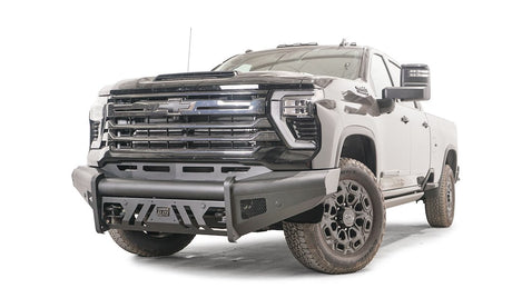 Product of Fab Fours CH24-Q6161-1 Black Steel Elite Steel Matte Powder Coated Bumper 