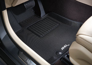 Product of 3D Mats KAGU L1FR12301509 Black Thermoplastic Rubber Of Carbon Fiber Texture Floor Liner 