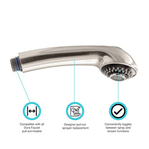 Dura Faucet Df-Rk850-Sn Faucet Sprayer||df-Rk850-Sn Copy.Jpg||91||d6udfrk850sn||1110480