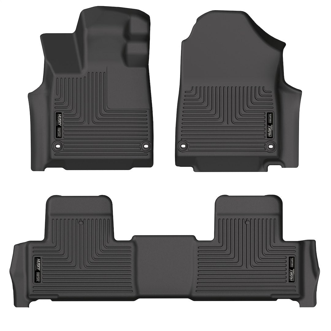 Product of Husky Liner WeatherBeater™ 95181 Black Thermoplastic Polyolefin (TPO) Floor Liner 