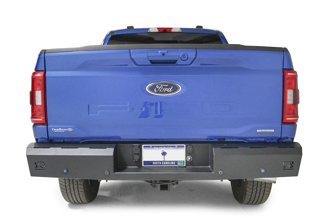 Product of Fab Fours FF21-RT5150-1 Red Steel Steel Matte Powder Coated Bumper 