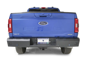 Product of Fab Fours FF21-RT5150-1 Red Steel Steel Matte Powder Coated Bumper 