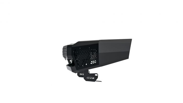 Product of Ranch Hand MFC151BMN Midnight Series Steel Matte Powder Coated Bumper 