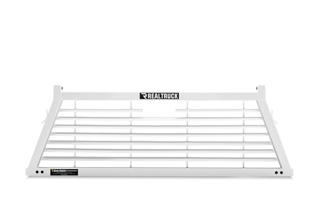 Backrack 12700w Headache Rack||brk_Louvered_White_Offvehicle_Front.Jpg||89||b1a12700w||1571513