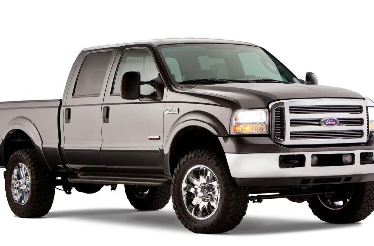 Product of Bushwacker 20909-02 Non-Exposed Fasteners Black Fender Flare - Set Of 4 