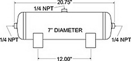 Product of Firestone Industrial 9148 Air Tank