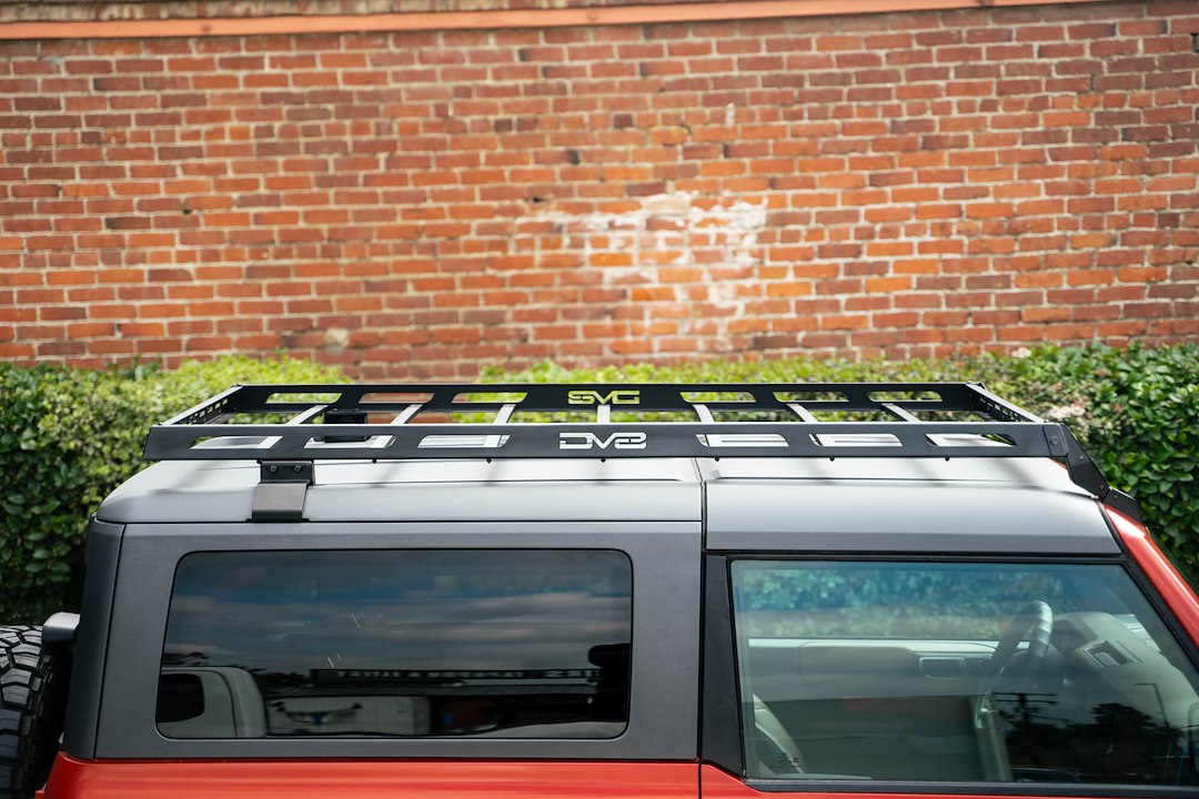 Dv8 Offroad Rrbr-03 Roof Rack||2021-2023-Ford-Bronco-2-Door-Hard-Top-Roof-Rack-Profile.Jpg||92||dv8rrbr03||1628778