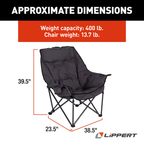 Lippert Components 2021128654 Camping Chair||2021128654_1.Jpg||86||m6v2021128654||899542