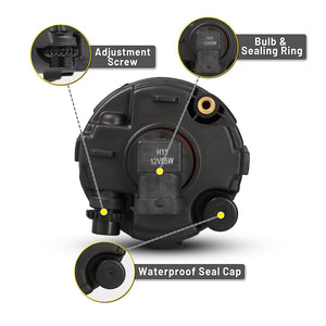 Product of Winjet CFWJ-0381-C Driving/ Fog Light 