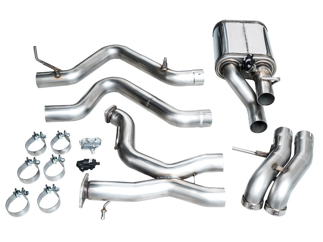 Product of AWE Tuning 3025-31327 SwitchPath ™ Cat-Back System Dual Exhaust System Kit 