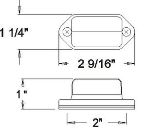 Optronics Lp31cbp License Plate Light||lp31cbp_1.Jpg||86||o24lp31cbp||1224795