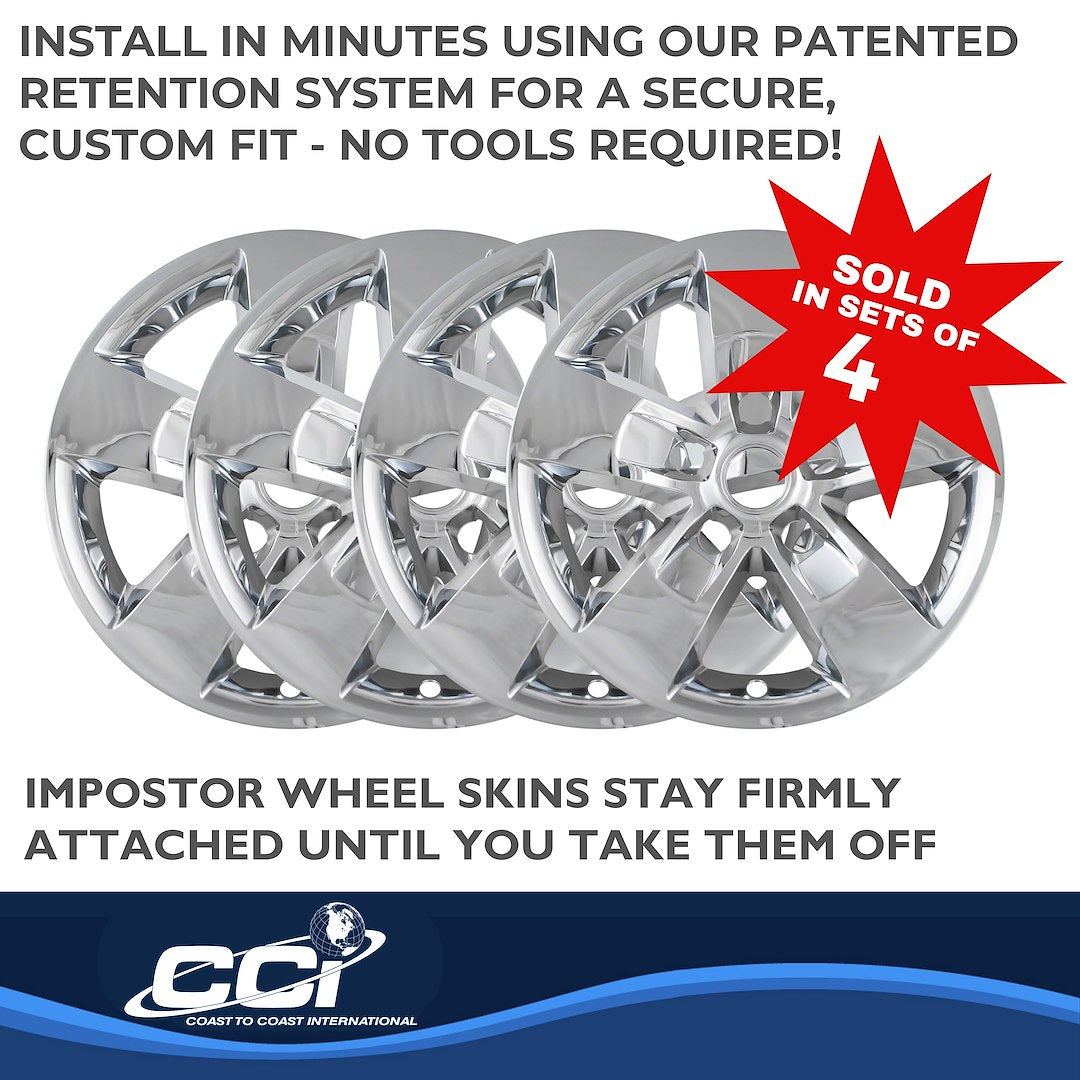 Product of Coast To Coast IWCIMP345XN Silver Set Of 4 