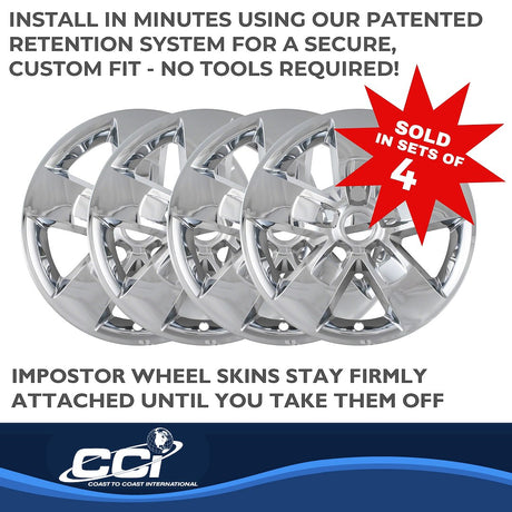 Product of Coast To Coast IWCIMP345XN Silver Set Of 4 