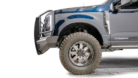 Product of Fab Fours FS23-Q5960-1 Black Steel Elite Steel Matte Powder Coated Bumper 